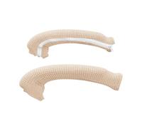 FJIXUO 1 Paio di Copri braccioli for sedie in Tinta Unita con Cerniera, Elastici in Spandex for da Ufficio per Uffici E Sale Riunioni(Beige)