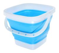 FJIXUO 1Pcs Foldable Silicone Brush Washing Bucket Thickened Painting Tool Barrel Portable Cleaning Fishing Storage per Il Campeggio E La Pesca