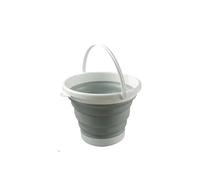 FJIXUO 1Pcs Lightweight Collapsible Silicone Pail Foldable for Camping Car Detailing Kitchen Bathroom Cleaning Work per Il Campeggio E La Pesca