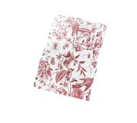 FJIXUO 20 buste di carta pergamena in traslucida con acido solforico for invito Per Matrimoni E Feste(Red)