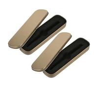 FJIXUO 3 pezzi di latta astuccio for cancelleria scatola for riporre penne ferro materiale scolastico for studenti organizzatore contenitore in metallo Per L'utilizzo Su Scrivanie,In Studi