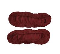 FJIXUO 4 Pezzi Impermeabili for Ufficio, casa, Copri braccioli for sedie Elasticizzate, Protezione for for Gomiti e da Computer per Uffici E Sale Riunioni(Wine Red)