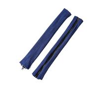 FJIXUO Copri braccioli Elastici con Cerniera in Tinta Unita, 4 Pezzi, Copri for sedie da Computer, for Ufficio per Uffici E Sale Riunioni(Dark Blue)
