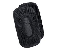 FJIXUO Copri braccioli for Sedia in Spugna da 2 Pezzi for Supporto Gomiti e avambracci for Ufficio Domestico in 4 Colori per Uffici E Sale Riunioni(Black)