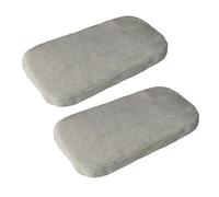 FJIXUO Copri braccioli for Sedia in Spugna da 2 Pezzi for Supporto Gomiti e avambracci for Ufficio Domestico in 4 Colori per Uffici E Sale Riunioni(Gray)