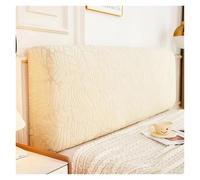 FJIXUO Copritestata letto elastica spessa all-inclusive semplice lunga for la casa Decorazione for Cabecero Per Camere Da Letto(Beige,120cm)