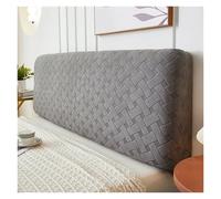 FJIXUO Copritestata letto tinta unita, copritestata elasticizzati all-inclusive, in peluche elasticizzato, coprischienale Per Camere Da Letto(Color 1,W180 x H50-60cm)