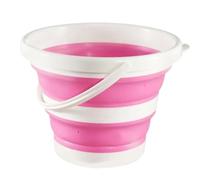 FJIXUO Secchio d'Acqua Pieghevole in Silicone da 1 Pezzo di stoccaggio Esterno Multicolore Portatile Grande capacità for Uso Domestico per Il Campeggio E La Pesca