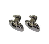 FJLKGDSP Cerniera Universale for Ponte da 2 Pezzi con Perno a Molla a sgancio rapido e Anello for bullone in Acciaio Inossidabile 316 lucidato a Specchio for Barche Marine