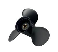 FJLKGDSP Elica fuoribordo for Motore Marino da 25 CV e 30, 9,9 * 14, in Lega di Alluminio, a 3 Pale 10 Denti scanalati