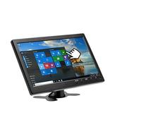 FJLKGDSP Monitor da 10,1" for TV e computer, schermo a colori for telecamera di retromarcia for auto sistema sicurezza domestica(EU Plug)