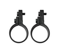 FJMQHU 2 Pezzi Parafango Bicicletta Telaio Supporto Montaggio Forcella Adattatore Professionale Materiale Resistente Adatto per Mountain Bike Bici Da Strada, Diametro 3.8 Cm