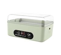 FJMQHU Incubatrice per Uova Digitale Automatica con Vassoio Controllo Temperatura Integrato Copertura Trasparente Adatta Ad Animali, 5 Tornitura Automatica
