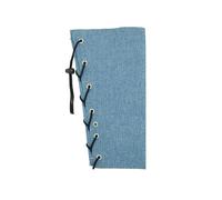 FJMQHU Parrot Arm Guard Bracciale Lino Resistente Morso AntiGraffio Manica Allenamento Pappagalli Comodo da Indossare Adatto per Appassionati di Uccelli Casa, Blu Grigio