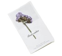 FJOADNVM Biglietto Auguri Matrimonio 10 pezzi/confezione biglietti di auguri creativi fatti a mano con fiori secchi, pieghevoli for studenti, set scritti a benedizioni(Color 10)