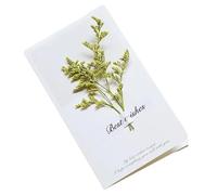 FJOADNVM Biglietto Auguri Matrimonio 10 pezzi/confezione biglietti di auguri creativi fatti a mano con fiori secchi, pieghevoli for studenti, set scritti a benedizioni(Color 12)