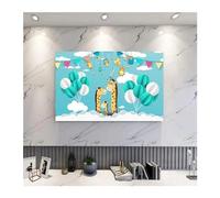 FJOADNVM Copertina Per TV Catoon Copertura TV Protezione Antipolvere Panno Da Appendere For Uso Domestico 32 A 70 Pollici Decorazione Universale(13,47inch(113x70cm))