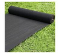 FJOADNVM Telo Anti Erbacce Tessuto di Base geotessile, Resistente all'erba del Cortile, aiuola da Giardino, separazione Terreno, drenaggio, Traspirante