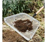 FJQFHH Giardino in Acciaio Inossidabile Vaso di Piante de Setaccio for Terra, Sabbia, Terra, Giardino, Raccolta, Pala, con Rete, Paletta in Acciaio, 3 Stili(Mesh 0.4x0.4cm)