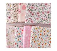 FJQFHH Tessuto di Cotone, Tessuto Popeline di Cotone 1 PZ 160x50 cm(Small Strawberry)