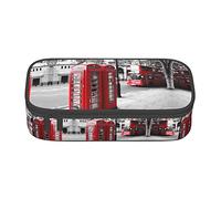 FJQWKLF Astuccio grande Rock and Roll per ragazze e ragazzi, astuccio estetico con scomparti multipli per adulti, organizer per cancelleria da ufficio pratico per bambini, adolescenti, donne, uomini