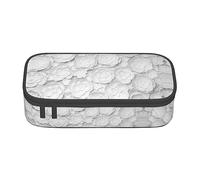 FJQWKLF Astuccio grande Rock and Roll per ragazze e ragazzi, astuccio estetico con scomparti multipli per adulti, organizer per cancelleria da ufficio pratico per bambini, adolescenti, donne, uomini