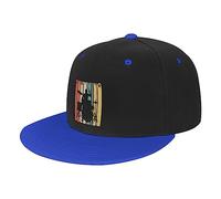 FJQWKLF Berretto a Tesa Piatta Stile Batterista Batterista Berretto da Baseball Unisex con fattura Piatta Cappello Hip-Hop