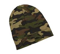 FJQWKLF Berretto Mimetico dell'Esercito per Cappelli Invernali Caldi all'aperto, Berretto Morbido Lavorato a Maglia