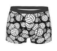 FJQWKLF Boxer Intimo da Uomo alla Moda Giallo Blu e Verde Gelato Confortevole e Traspirante