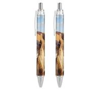 FJQWKLF Cammelli nel deserto Foto Penna a sfera Penna a sfera retrattile Penna da lavoro Penne a sfera rotanti per ufficio Forniture scolastiche 1 pz