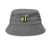 FJQWKLF Cappello da Pescatore con Simpatiche con Amore negli Occhi per Uomo e Donna, Cappello da Sole Estivo da Viaggio in Cotone Lavato
