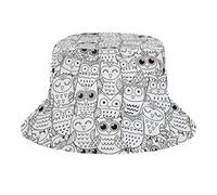 FJQWKLF Cappello da Pescatore da Bradipo Rilassante per Uomo e Donna, Divertente Cappello da Pesca Estivo da Spiaggia, Cappello da Pescatore da Sole Ripiegabile
