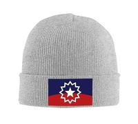 FJQWKLF Cappello Invernale Lavorato a Maglia con Bandiera Juneteenth, Caldo Berretto Invernale con Risvolto, Berretto da Uomo e da Donna