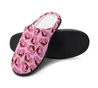 FJQWKLF Ciabatte colorate a forma di medusa, da uomo e da donna, in caldo cotone, per interni ed esterni, 11-12