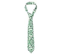 FJQWKLF Cravatta classica da uomo in seta alla moda per il giorno di San Patrizio