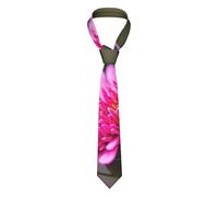 FJQWKLF Cravatta da uomo con pappagallo blu che abbraccia 1, un accessorio alla moda per il gentiluomo moderno, perfetta per un look elegante