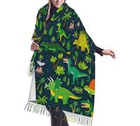 FJQWKLF Dinosauri Dolci Regali Per Le Donne-Sciarpe Per Le Donne Regali Coperta Sciarpa Sciarpe Scialle Avvolgente Oversize Regalo