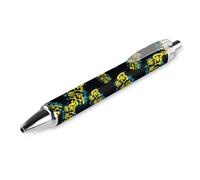 FJQWKLF Get Off My Nuts Penna a sfera a rullo retrattile Inchiostro blu 0,5 mm Penna a punta fine Forniture per ufficio 1 pz