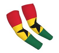 FJQWKLF Maniche protettive estive con bandiera del Ghana per il golf