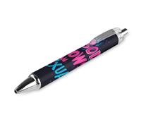 FJQWKLF Nessuno sa che sono bisessuale Penna a sfera retrattile con inchiostro blu, punta fine da 0,5 mm, per ufficio, 1 pezzo