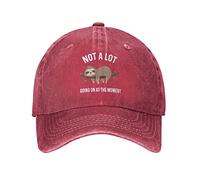 FJQWKLF Non c'è Molto da Fare al Momento Cappelli da Baseball da Uomo con Design Caps