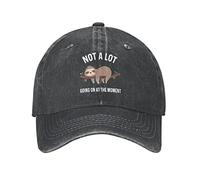 FJQWKLF Non c'è Molto da Fare al Momento Cappelli da Baseball da Uomo con Design Caps