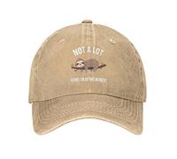 FJQWKLF Non c'è Molto da Fare al Momento Cappelli da Baseball da Uomo con Design Caps