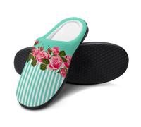 FJQWKLF Pantofole Anime Frogs, scarpe da camera da letto slip-on per uomo e donna, calde pantofole da casa in cotone per interni ed esterni, 13-14