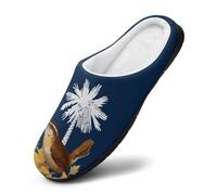 FJQWKLF Pantofole con stampa di simpatici panda, da uomo e da donna, in caldo cotone, per interni ed esterni, da 9 a 10