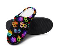 FJQWKLF Pantofole da camera da letto l Storm Waves, scarpe slip-on per uomo e donna, calde pantofole da casa in cotone, per interni ed esterni, 9-10