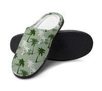 FJQWKLF Pantofole rosse con parole di fumetti, scarpe da camera da letto slip-on per uomo e donna, calde pantofole da casa in cotone, per interni ed esterni, taglia 7-8