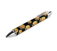 FJQWKLF Penna a sfera retrattile facilmente distratta da Capybaras Penna a sfera con inchiostro blu da 0,5 mm, punta fine, forniture per ufficio, 1 pezzo