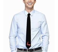 FJQWKLF Questo è il mio design di una cravatta da uomo con cervo, regalo personalizzato per feste di matrimonio