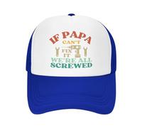 FJQWKLF Se papà Non riesce ad aggiustarlo Siamo Tutti fregati Cappello da Uomo e da Donna Cappello da Baseball Cappello da Camionista
